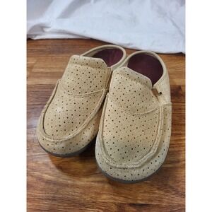 Spenco Women's Siesta Plush Orthotic Slipper Mid Beige size 6B